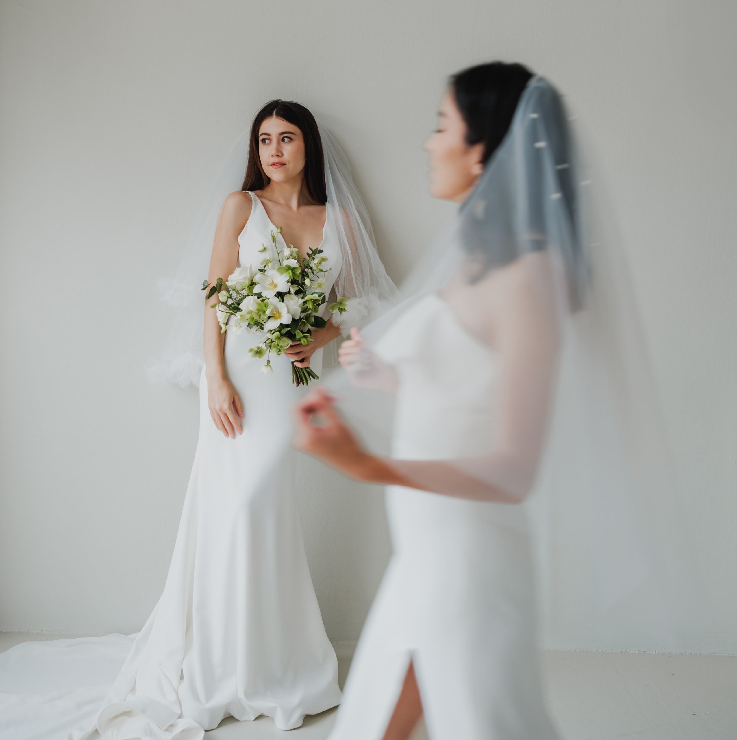 Bone and Grey Bridal